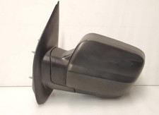 2017-2023 Nissan Titan Left Driver Manual Door Mirror Black picture