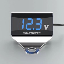 Digital Voltmete for Motorcycle DC 10-150V LED Display Waterproof Voltage Tester picture