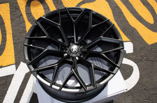 4 New 20x9 Asanti AB039 Mogul 5 Satin Black 5x114.3 ET35 CB72.56 Wheel Rim picture