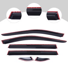 6pcs Fit 2019-22 Toyota Rav4 Vent Visor Deflector Window Rain Guard Shade picture