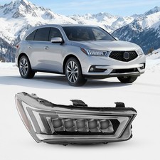 For 2017-2020 Acura MDX LED Headlight Headlamp Assembly w/Bulb Passenger Side RH picture