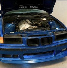 BMW E36 Headlight Shaped Air Intake Air Duct Headlight Intake L&R Pair Drift picture