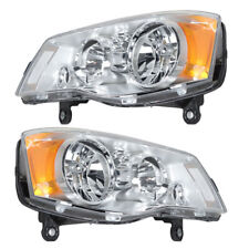 LABLT Headlights For 11-19 Dodge Grand Caravan 08-16 Chrysler Town&Country Pair picture