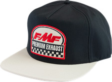 FMF Premium Hat Black One Size SP26196901BLKOS 5 Panel Snapback with Embroidered picture