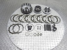 2006 00-02 05-08 Kawasaki ZZR600 ZX600J OEM Clutch Basket Primary Plates Lot picture