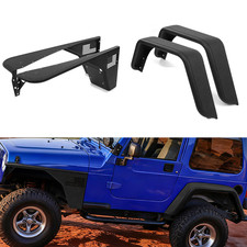 2/4x Front/Rear Fender Flares For 97-06 Jeep Wrangler TJ LJ Off Road Armor Guard picture