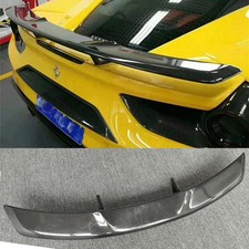 For Ferrari 488 2015-2018 Carbon Fiber Car Rear Spoiler Lip Wing FOR Novitec picture