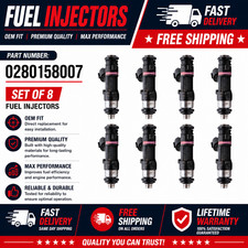 NEW x8 OEM BOSCH Fuel Injectors for 2004-2015 Nissan Titan 5.6L V8 #0280158007 picture