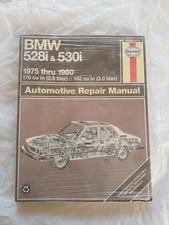 530i 528i BMW Haynes Automotive Repair Manual, 1975 thru 1980   picture
