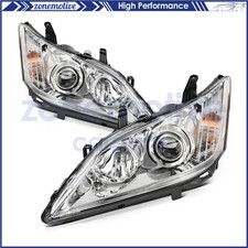 Left+Right Headlights Assembly For 2012 2011 2010 Lexus ES350 3.5L w/Projector picture