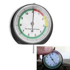 Prefessional Dial Tire Tread Depth Gauge 0-11mm Easy Reading For Motorcycle, Car picture