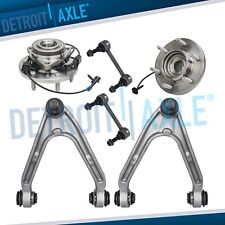 Front Upper Control Arms Sway Bars Wheel Hub Bearings for 2006 - 2010 Hummer H3 picture