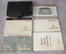 2005 Lexus ES 330 Original Owners Manual with Dealer Window Sticker picture