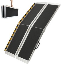 Aluminum Multi-Folding Wheelchair Mobility Ramp Portable 60