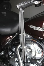 New Heavy Duty Black Leather Motorcycle Clutch Brake Lever covers w/ 12