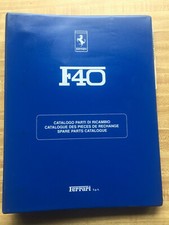 Ferrari F40 Parts OEM Catalog number 650/91, WITH MICROFICHE, excellent  picture