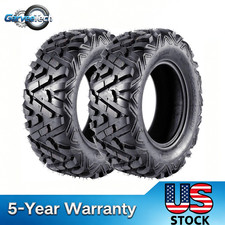 2Pcs ATV Tires 25x8-12 25x8x12 Front 25x10-12 25x10x12 Rear 6PR Mud Sand Tires picture