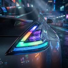 SINDAR Full RGB Tail Lights For 2009-2020 Nissan 370z Fairlady Z Nismo Z34 picture