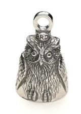 Owl Guardian Bell Pendant Lucky Charm picture