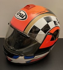 Vintage KEVIN SCHWANTZ ARAI HELMET QUANTUM/S LUCKY STRIKE - SIZE L “For Display” picture