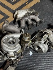 OEM Nissan Skyline R33 GTR RB26DETT Garrett M24 Twin Turbos & Manifolds PARTS picture