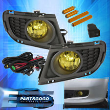 For 06-08 Mazda 6 Sedan Yellow Bumper Driving Fog Lights Lamps + Switch Wiring picture