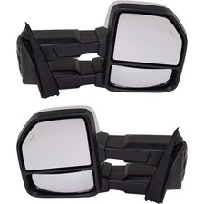 Pair Set of 2 Towing Mirrors  Driver & Passenger Side Heated for F150 Truck Ford picture