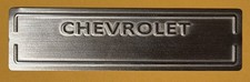 CHEVY CHEVROLET DOOR DASH TAG DATA SERIAL NUMBER PLATE **BLANK** (Not Stamped) picture