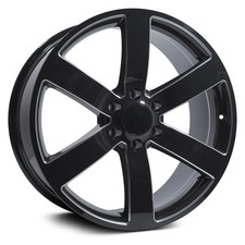 Replicas by LUXXX REP C32 Wheels 22x9 (30, 6x139.7, 78.1) Black Rims Set of 4 picture