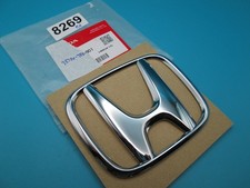 OEM 2022-2025 Honda Civic Front Grille Emblem Badge Logo Chrome 75700-TF0-901 picture