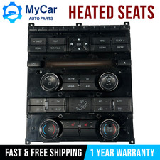 OEM 2010-2012 FORD TAURUS RADIO AC CLIMATE CONTROL PANEL HEATED AG1T-18A802-CB picture