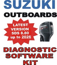 LATEST SUZUKI Boat Outboard Diagnostic SDS 8.80 Software Kit picture