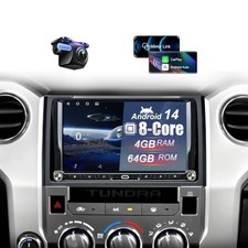 FIUFUL 10.1in Android 14 Car Stereo Toyota Tundra 2014-2021 4GB 64GB picture