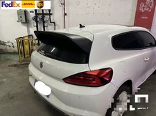 Black Rear Roof Spoiler Wing Lip for VW Volkswagen Scirocco 2008-13 picture
