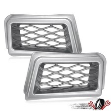 For 03-07 Chevrolet Silverado SS-Style Bumper Caliper Air Duct Set Grille Cover picture