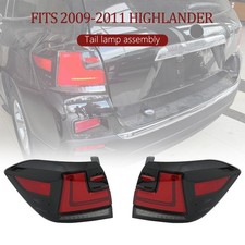 For 2009-2011 Toyota Highlander Tail Light LED Dynamic Turn signal/Brake light picture