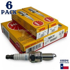 6 Pack NGK 95897 MR7F Spark Plugs for XG4YCX RG4YCX RG4PHP 992 349 picture