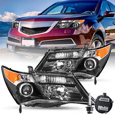 For 2010-2013 Acura MDX HID Xenon Ballast BASE Headlights Assembly Pair W/BULBS picture