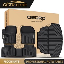 3D Floor Mats & Cargo Mat Full Set for 2020-2026 Toyota Corolla TPE All-Weather picture