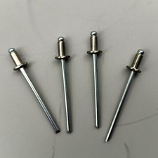4X Nos Dash Rivets Stainless Steel For GM Ford Chrysler AMC VIN Door Tag NEW picture