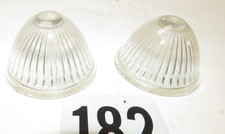* (2) VINTAGE  ELECTROLINE CLEAR BULLET GLASS TURN SIGNAL LENSES picture