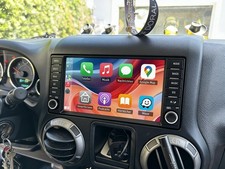Upgrade Carplay Android 15 For 2007-2017 Jeep Wrangler JK Radio GPS Navi Radio picture