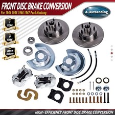 Front disc brake conversion v-8 4 piston For 1964 1965 1966 1967 Ford Mustang picture