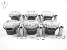 2018-2022 Audi Engine Piston w/Rings Set 6PCS +0.50mm 3.0L V6 Turbo TFSI EA839 picture