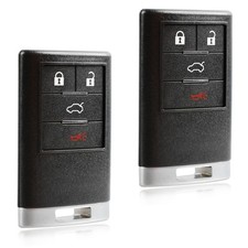 2 Key Fob Remote Replacement for 2008-2013 Cadillac CTS Coupe DTS (OUC6000066) picture