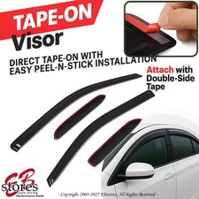 For 2008-2015 Scion xB Smoke Outside-Mount Window Visor Rain Guard 4pcs Set picture