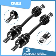 Pair Rear CV Axle Drive Shaft For 09-14 Yamaha Grizzly 550 07-13 Grizzly 700 picture