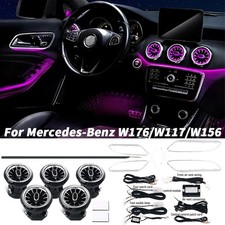 Air Vent LED Ambient Light Atmosphere Lamp For Mercedes-Benz CLA W117 2013-2019 picture