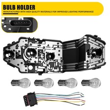 63217160790 Fits 2015-21 MINI F55 Tail Light Bulb Socket Wire Harness Holder Set picture