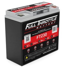 Fullriver Full Throttle FT230 20Ah 230 CCA AGM Battery replaces BT19BL-BS picture
